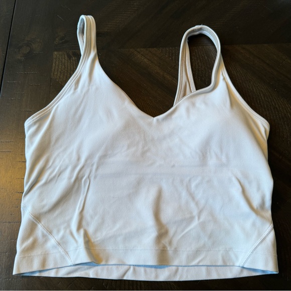 EUC Lululemon align tank white size 8 - Picture 1 of 2